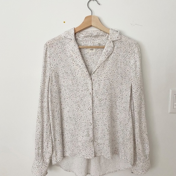 Aritzia Wilfred floral blouse - Picture 2 of 6